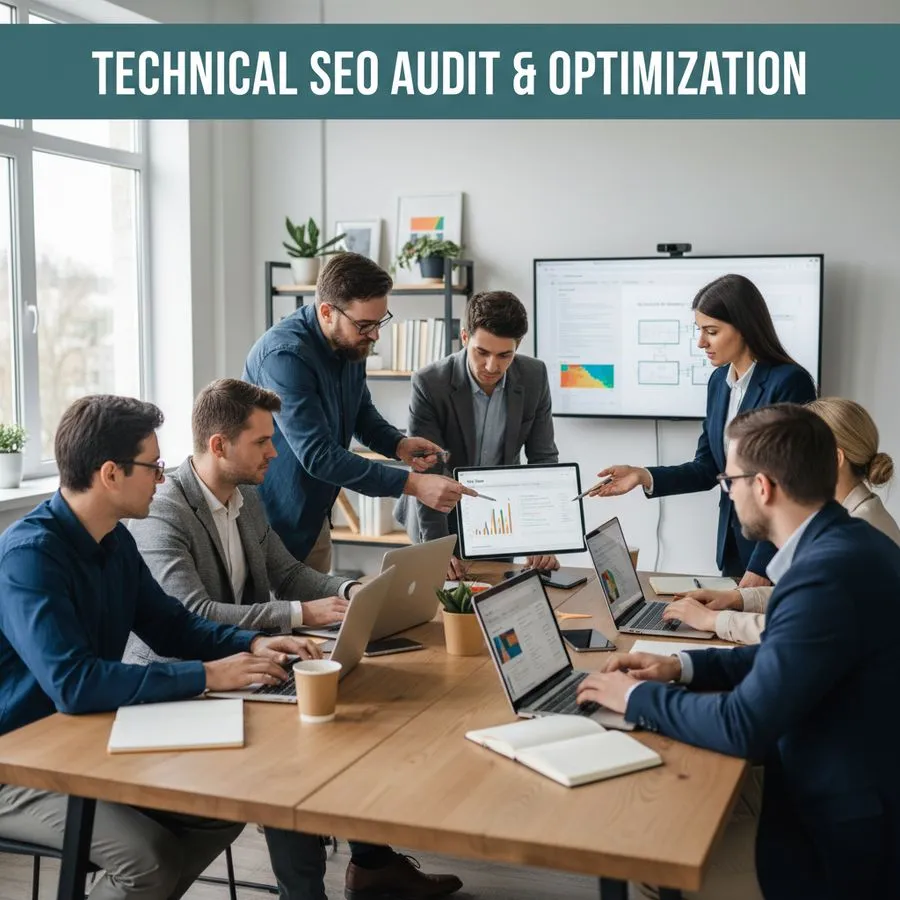 Illustration for the article: How to conduct technical SEO audits efficiently
